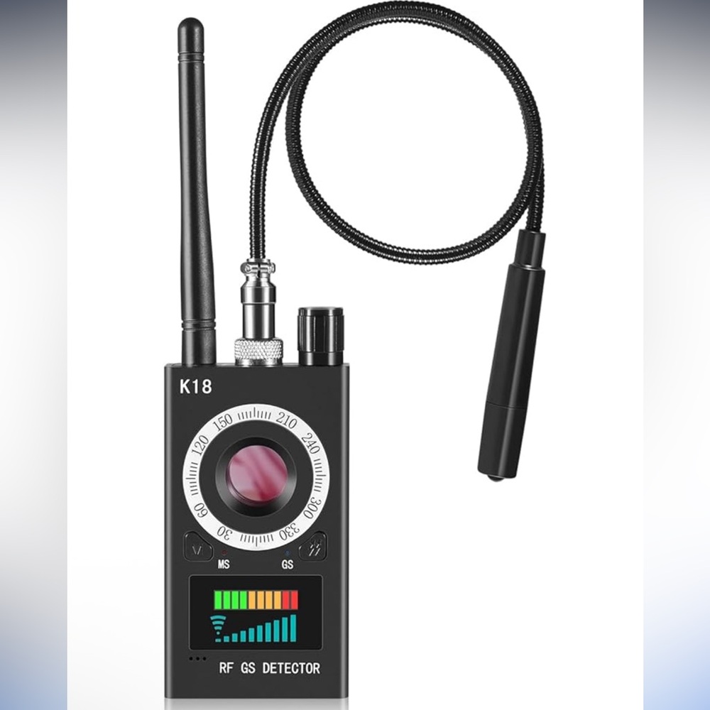 GPS Signal Detector Hidden Camera & Bug Detector Anti Spy Advanced Detector